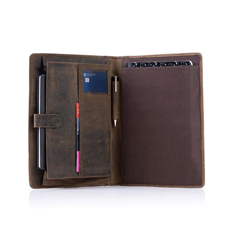 KomalC Genuine Leather Business Portfolio, Personal Organizer , Luxury ...