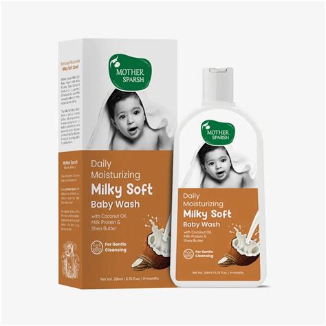Mother Sparsh Daily Moisturizing Milky Soft Baby Wash