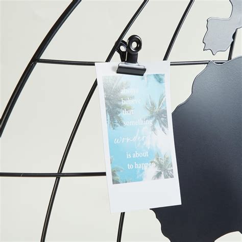 Buy Corsica Metal Globe Grid Photo Frame with Clips - 45x45cm from ...