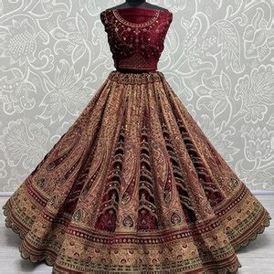 Buy Ready to Wear Lehenga Choli for Women With Heavy Embroidered Online ...