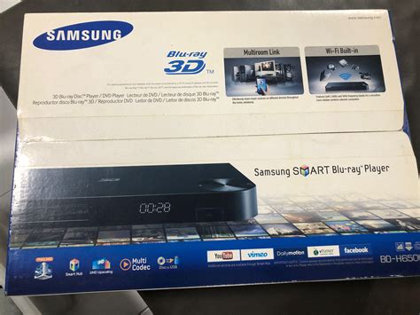 Samsung SMART Blu ray player, TV & Home Appliances, TV & Entertainment ...