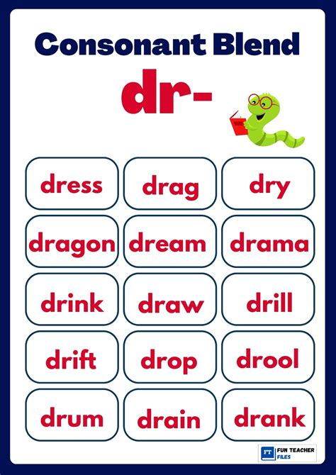 Words With Consonant Blend br- — Printable ELA Worksheet - Worksheets ...