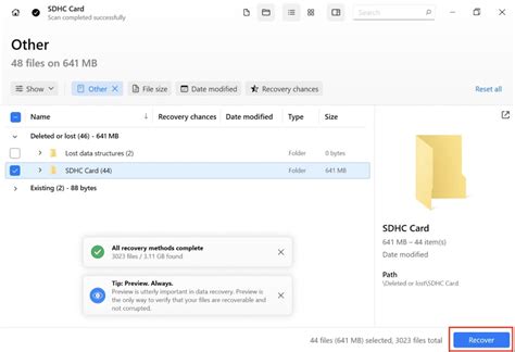 microSD Card Lost Partition 的图像结果