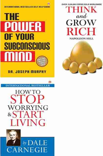 The Power Of Your Subconscious Mind+Think And Grow Rich+How To Stop ...