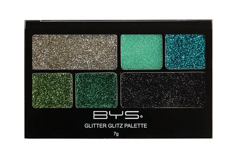 Buy BYS Glitter Glitz Gel for Eyes and Face 6 Shade Makeup Palette ...