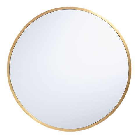 Sana Round Metal Wall Mirror - World Market | Mirror wall, World market ...