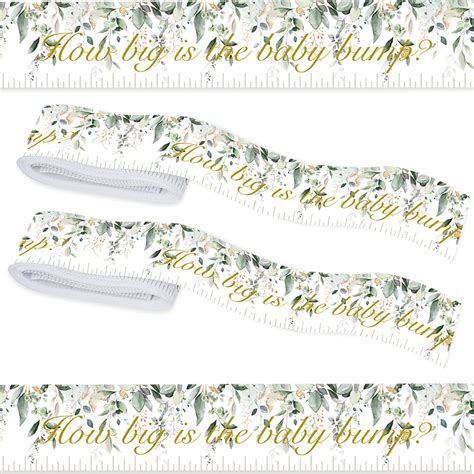 Buy Greenery Baby Shower Games Gender Neutral 2 Rolls 2 inch x 150 feet ...