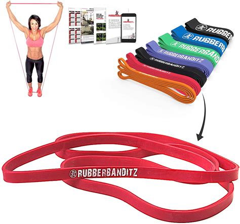 Pull up Assist Resistance Bands by Rubberbanditz | Heavy Duty Loop ...