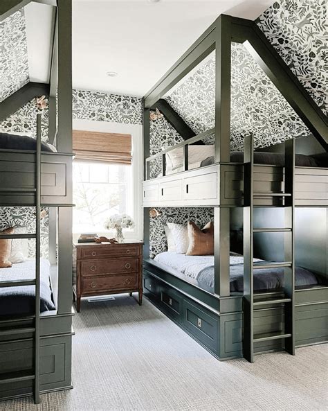 10 Unique Built in Bunk Beds to Inspire You! | Built in bunks, Bunk ...