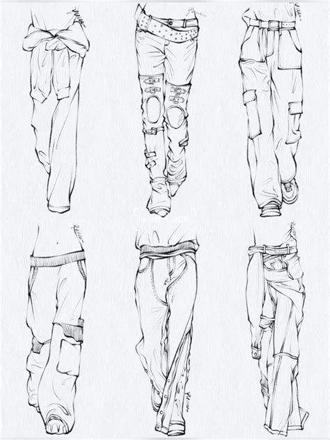 Baggy Jeans Drawing