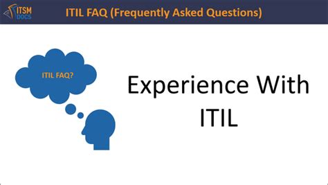 Experience With ITIL – ITSM Docs - ITSM Documents & Templates