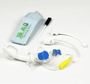 RESUSCITATIONS Trachetomy Tube with Inner Tube- With suction lumen Type ...