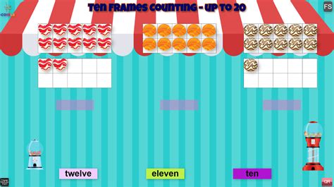 Image result for Counting Objects to 20 Using Ten Frame