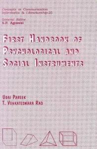 First Handbook of Psychological and Social Instruments First Edition ...