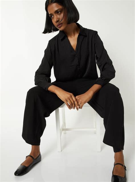 Buy Women Solid Satin Finish Shirt Online at just Rs. 799.0 ...