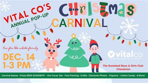 Vital COs Annual Christmas Carnival , Duneland Boys and Girls Club ...
