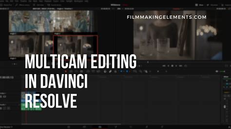 Image result for Resolve 19 Multicam Editing