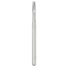 SS White Carbide Burs - Tapered - Flat End - Crosscut by Dental Avenue