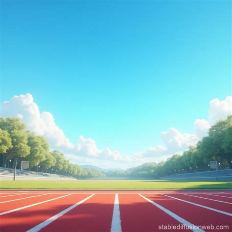 Unity Skybox Track and Field Background | Stable Diffusion Online