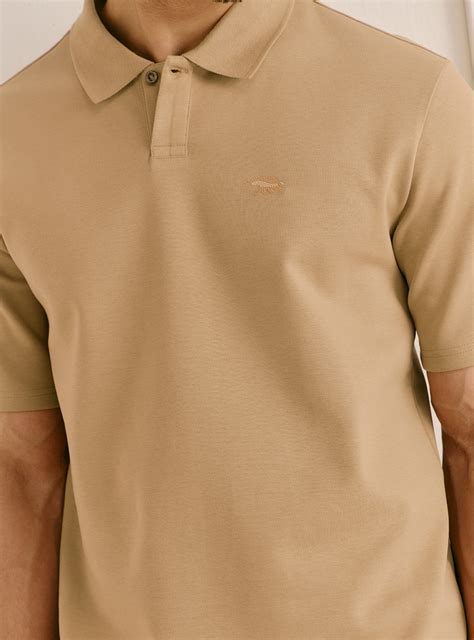 Buy Sundial Mustard Blend Polo | Casual Mustard Solid Polo for Men ...