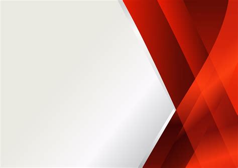 Geometric Red and White Abstract Background