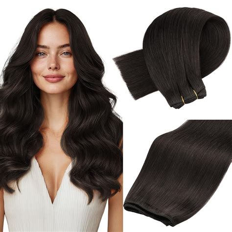 Amazon.com : MAXITA Sew in Hair Extensions Real Human Hair, Weft Hair ...