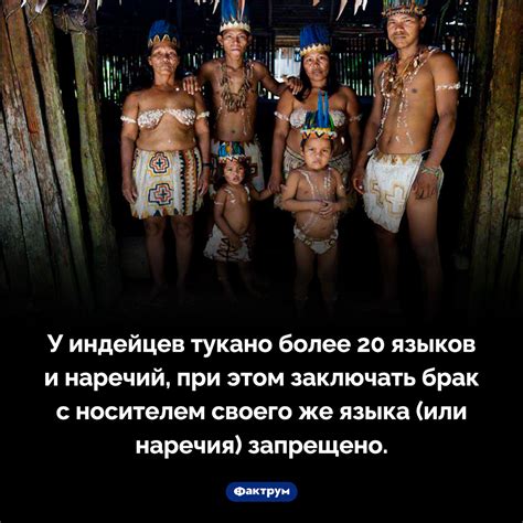 Брак индейцев тукано