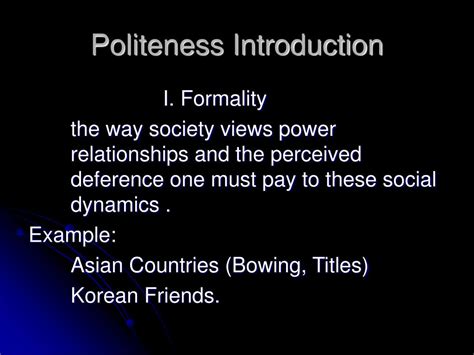Image result for Politeness Definition