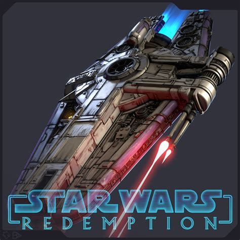 Art of Vexod14 - Star Wars - Redemption | LightFreighter XT-3400
