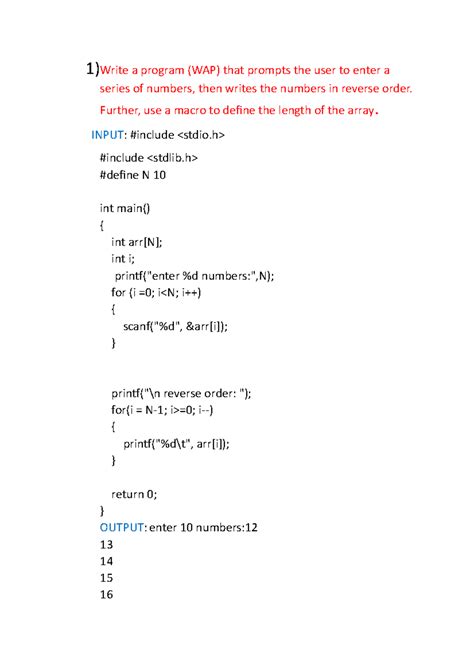 Ds lab assignment 2 - nit kurukshetra data structure - 1)Write a ...