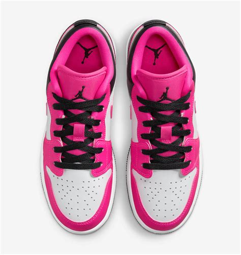 Air Jordan 1 Low GS Fierce Pink Black White DZ5365-601 - Air Jordan I ...