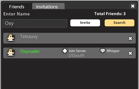 Friends List - the RotMG Wiki | RealmEye.com