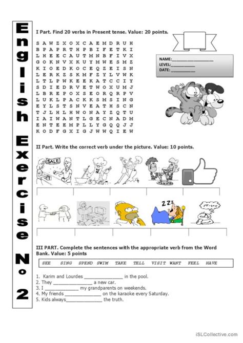 Image result for Simple Present Word Practice