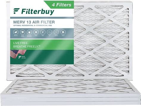 Filtrete 12x24x1 Air Filter, MPR 1900 MERV 13, Ultimate Allergen ...