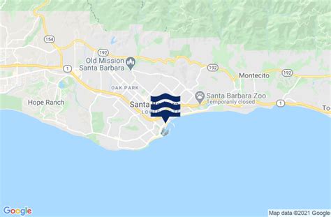 Santa Barbara, CA Tide Charts, High & Low Tide Table, Fishing Times | US