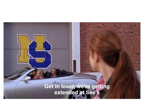 Get In Loser Were Going Shopping Mean Girls Animated Gif Maker - Piñata ...