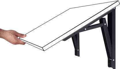Torche L shape wall mounted foldable bracket | folding Steel bracket ...