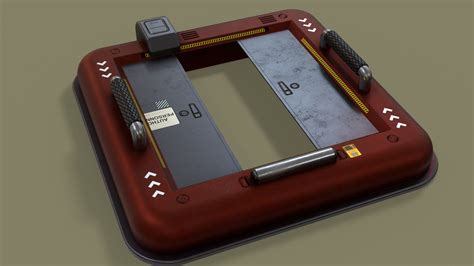 3D Sci-Fi Floor Access Door - TurboSquid 2001762