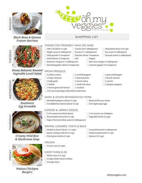 Printable Vegetarian Recipes