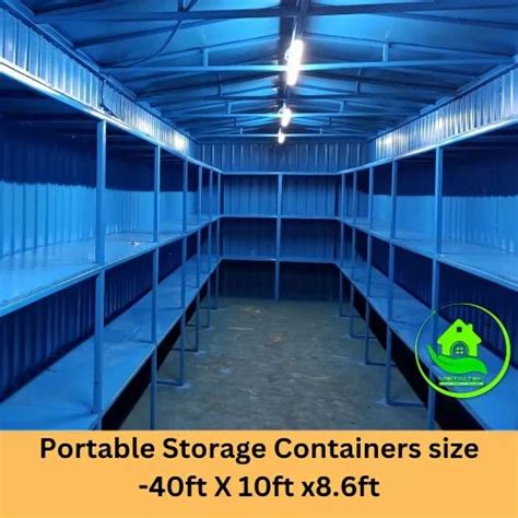 Storage Container - Prefabricated Portable Storage Containers ...