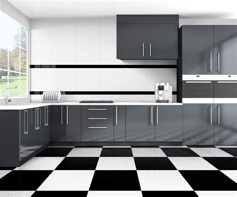 Modern White Kitchen Tiles for Your Home | Orientbell