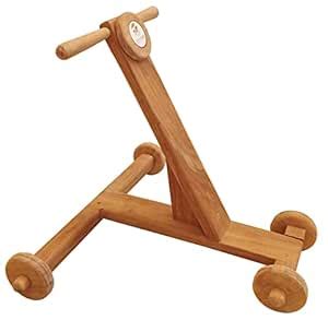 Buy Neem Wooden Traditional Walker/Traditional Push Wagon for Babies of ...