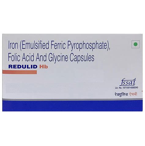 Redulid HB Capsule 10's Price, Uses, Side Effects, Composition - Apollo ...