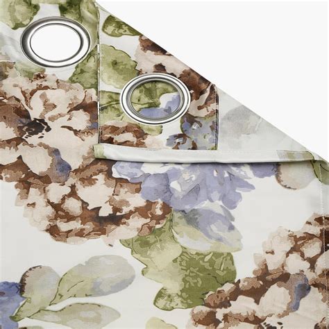 Buy SWAYAM Omega Floral Printed Room Darkening Door Curtain from Swayam ...
