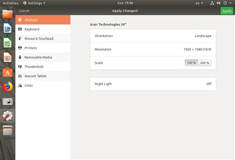 Image result for How to Change Screen Resolution in Ubuntu Using Keyboard
