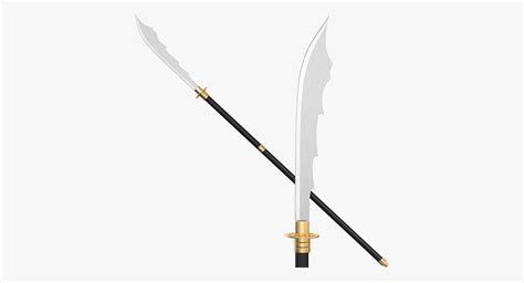 3D Japanese Samurai Naginata Yari Sword | 3D Molier International