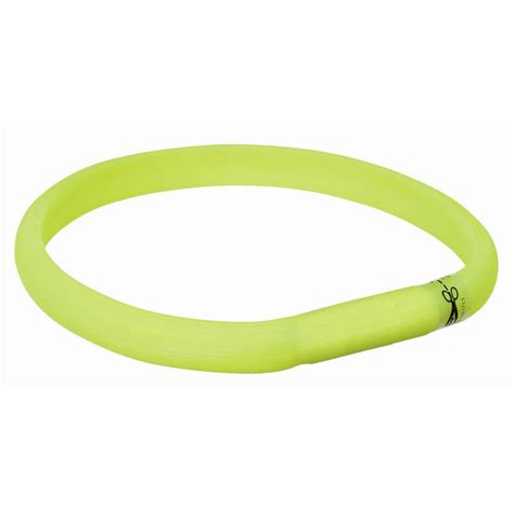 Trixie Flash Leuchtband | USB grün L-XL | 70 cm/17 mm | Zooheld.de