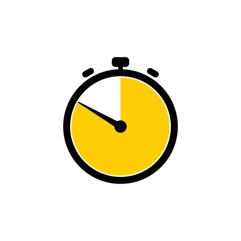 150 Minutes Analog Clock Icon white background. 34899678 Vector Art at ...