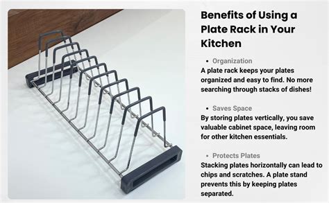 SmartSlide Stainless Steel Thali Stand/Plate Stand for Modular Kitchen ...