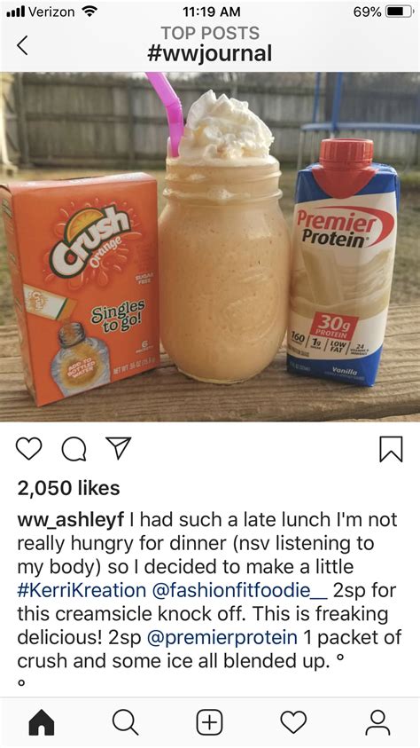 Pin by Jessica Sue Weaver Matthews on Food | Protein drink recipes ...